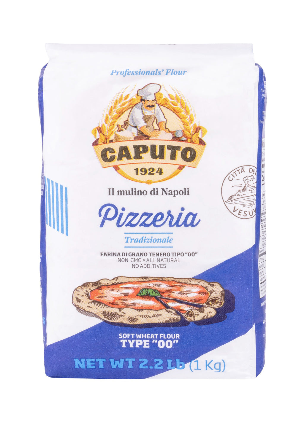 Caputo Pizzeria '00' Flour Pantry Use Retro Series With Fashion Elements  That Focus On Color And Material