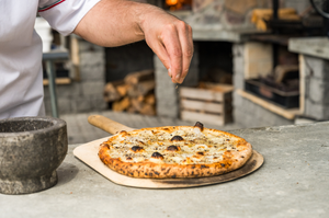 Gluten-Free Cacio e Pepe Pizza